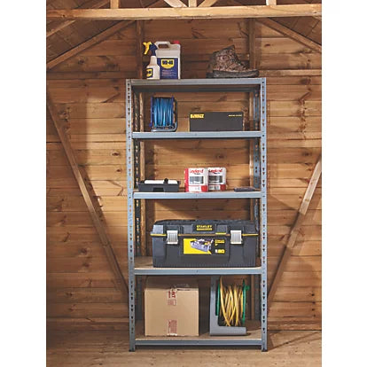 Heavy Duty 5-Tier Steel Shelving For Commercial And Domestic Use