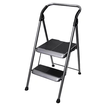 High Performance 2-Step Folding Step Stool With Platform - 490mm