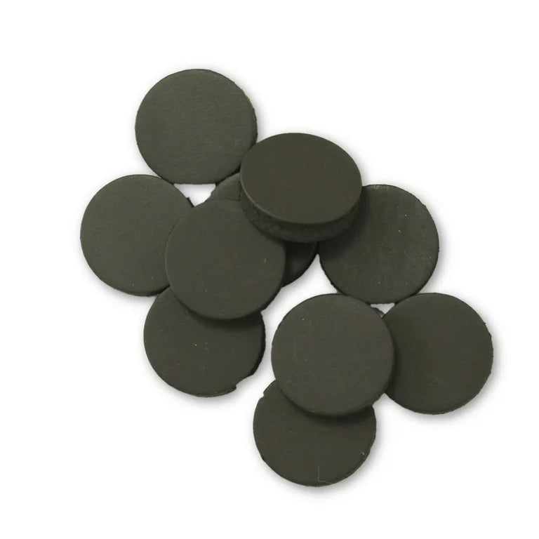 Pack of 10 Premium Quality Plastic Flat Marker Magnets For Offices - 7mm