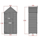 High Quality Apex Overlap Timber Garden Store For Tools & Equipment