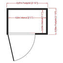 High Quality Apex Overlap Timber Garden Store For Tools & Equipment