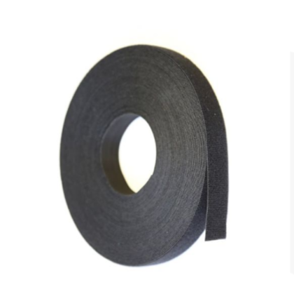 High-Durable Black One-Wrap Hook & Loop Tape For Internal And External