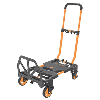 Professional Grade 2-in-1 Folding Sack Truck Platform or Upright Trolley - 137kg