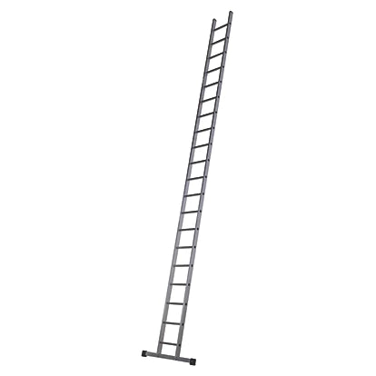 Heavy Duty Aluminum Single Extension Ladder For Industrial Use - 5.86m