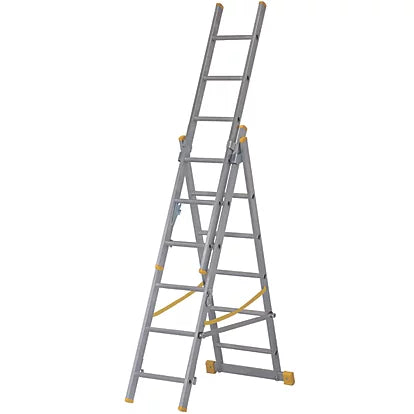 Premium Aluminium Combination Ladder For Indoor & Outdoor Use - 3.78m