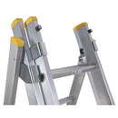 Premium Aluminium Combination Ladder For Indoor & Outdoor Use - 3.78m