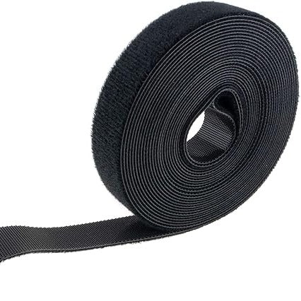 Premium Quality Black Self-Gripping Ties For Indoors And Outdoors - 5m