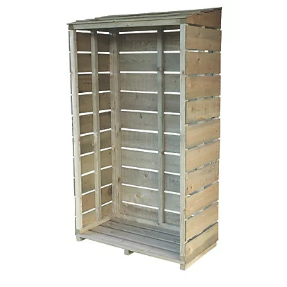 Industrial Quality Timber Log Store For Maximum Protection - 3' x 1'-6"