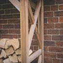 Professional Apex Timber Log Store Ultimate Storage Solution - 7' x 3'