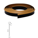 High-Performance Flexible Seal Strip Trim Ideal for Kitchen & Bath Edges Easy-Fix Adhesive or Nails Long-Lasting Protection