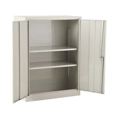 Premium Grey 2-Shelf COSHH Cabinet For Storage Protection - 915mm