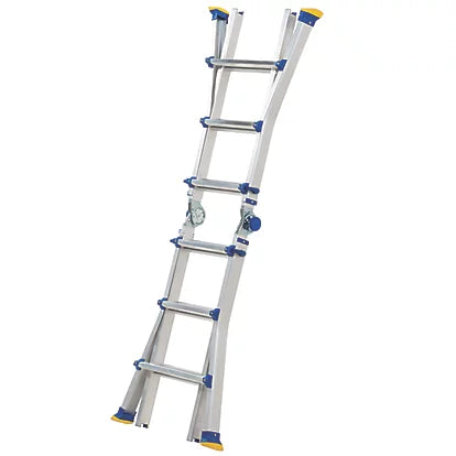 Industrial Quality Aluminium Combination Ladder For Commercial Site Use - 2.94m