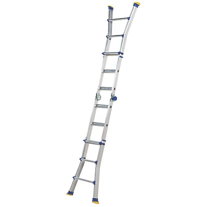 Industrial Quality Aluminium Combination Ladder For Commercial Site Use - 2.94m