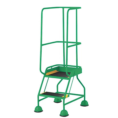 High Quality Green With 2 Podium Steps For Professional Use - 0.51m