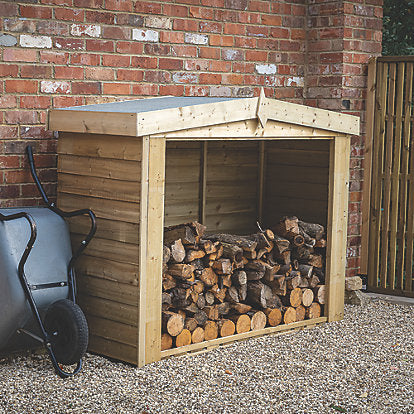 High Performance Timber Log Store For Woodstore Log Protection