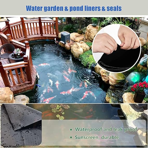 Industrial LDPE 15 Year Pond Liners Long Lasting Protection For Water Oasis