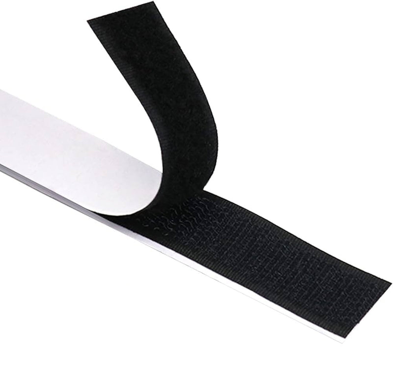 High Quality Black Self-Adhesive Stick-On Tape For Reliable Solutions - 1m