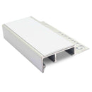 Slimline Tile-In Stair Nosing Non-Slip Durable Aluminium with PVC Insert 2.8m