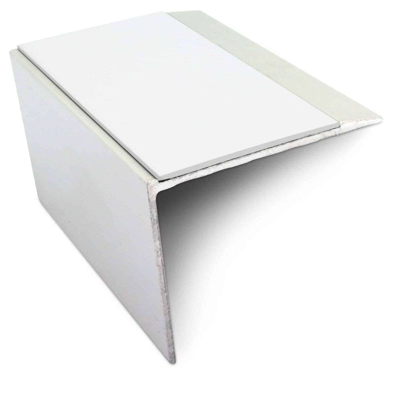 Aluminium Stair Nosing with PVC Insert DDA Compliant for Ultimate Safety