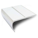 Premium Aluminium Stair Edge Trim 87mm x 40mm Non-Slip PVC Insert