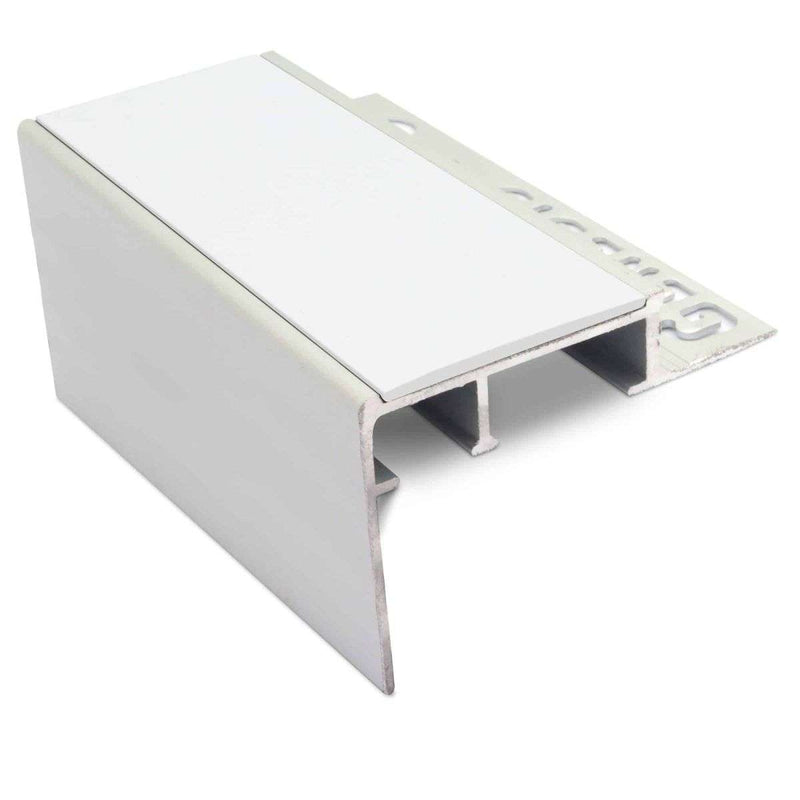 Heavy-Duty Non-Slip Tile-In Stair Nosing Premium Aluminium with PVC Grip Safe & Durable