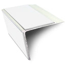 Heavy-Duty Aluminium Stair Nosing 75mm x 58mm Non-Slip Edge Trim