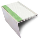 Enhanced Stair Safety 60 x 55mm Tredsafe Non-Slip Nosing with Glow Feature