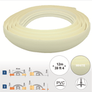Premium Flex Line PVC Flooring Transition Profile 40mm Flexible Trim for Curved Edges Columns Wet Rooms Quick DIY Installation Waterproof Durable!