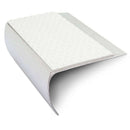 Tredsafe 69x40mm Aluminium Stair Nosing Premium Non-Slip Edge Trim with PVC Insert for Commercial & Industrial Use