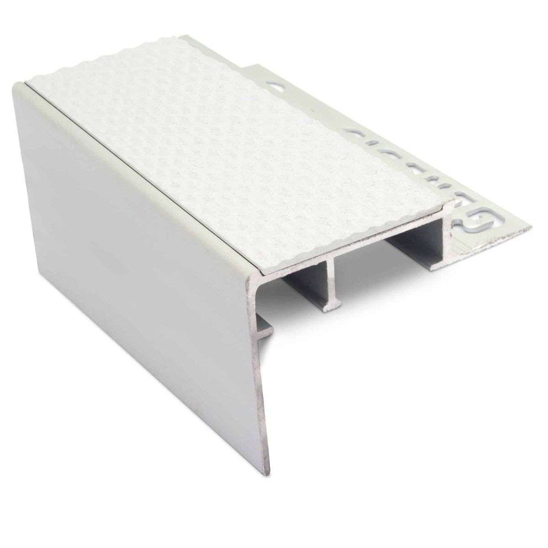 Heavy-Duty Non-Slip Tile-In Nosing Premium Aluminium Ultimate Safety & Durability