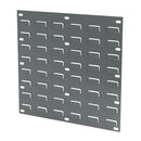 High Durable Grey Louvered Panel For Indoor Use - 2 Pack