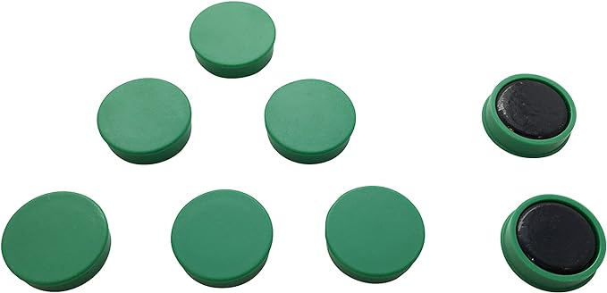 High-Durable 8mm Medium Marker Magnets - Pack of 20