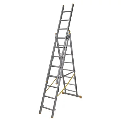 High-Quality Lightweight Aluminium Combination Ladder - 5.18m