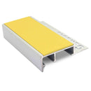 Slimline Tile-In Stair Nosing Non-Slip Durable Aluminium with PVC Insert 2.8m