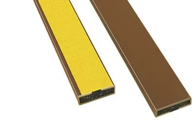 Premium Brown Self-Adhesive Intumescent Fire Seals Enhance Fire Safety For Door Frames