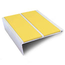 Aluminium Non Slip Stair Nosing 93 x 32mm Profile with PVC Insert