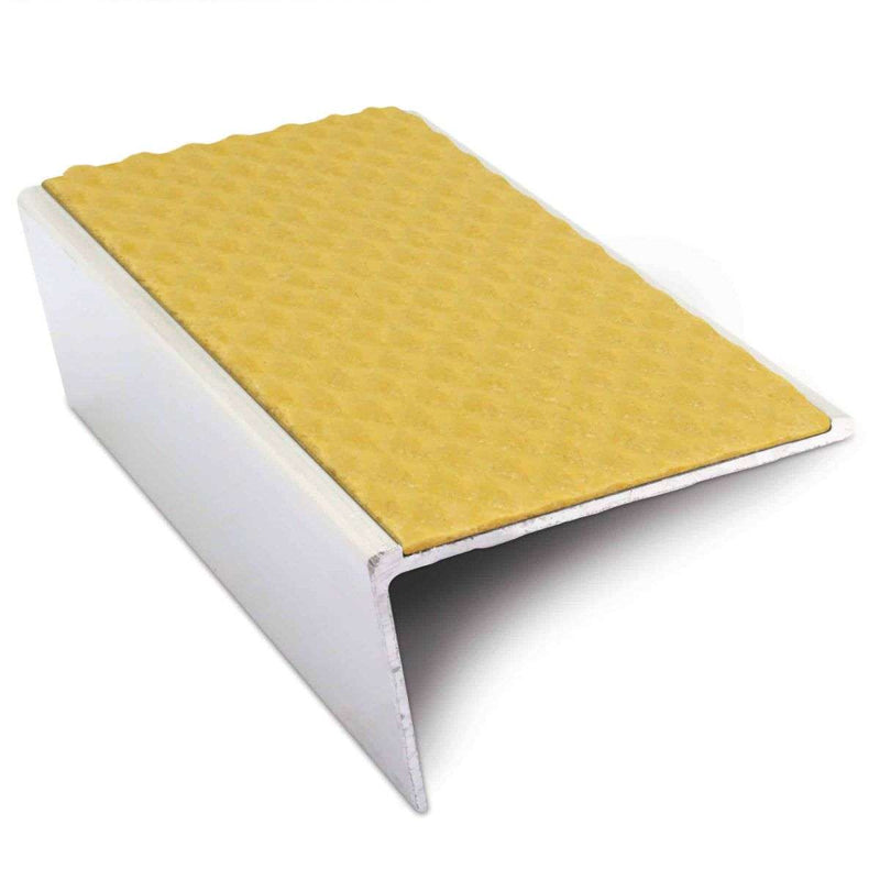 Heavy-Duty Tredsafe Stair Nosing Non-Slip Aluminium with PVC Grip