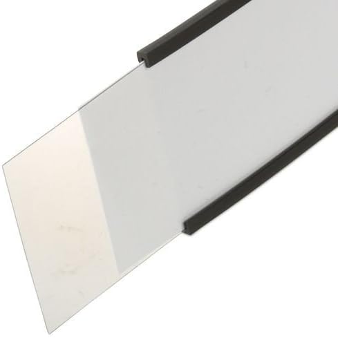 Pack of 200 C Profile Magnetic Label Holders With Card & Acetate Inserts For Warehousing Use