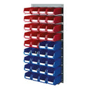 Professional Grade 36Pcs Single-Sided Storage Bin Kit For Factory & Warehouse Use