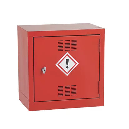 Premium Quality Red 1-Shelf Pesticide Cabinet Storage For Pesticides - 457mm