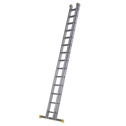 Professional Double Aluminum Extension Ladder For Construction & Industrial Use - 7.21m