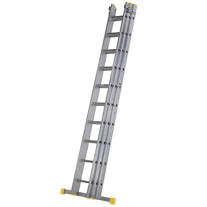 High Quality Aluminium Triple Extension Ladder For Professional Use - 6.93m